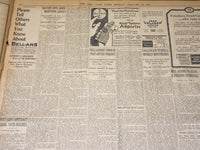 1917 JANUARY 29 NEW YORK TIMES - LAURENTIC BRITISH CRUISER SUNK - NT 8749