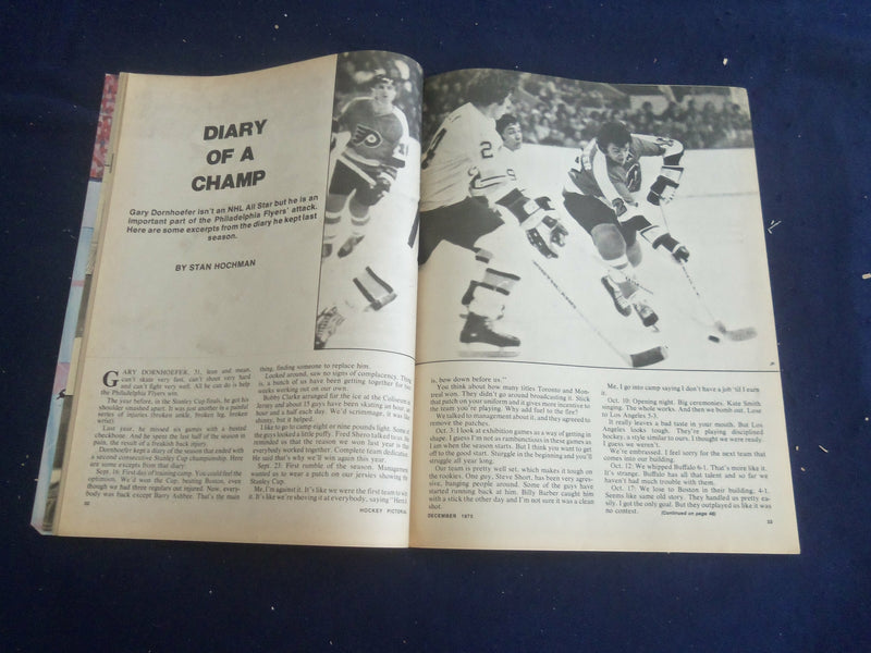 1975 DECEMBER HOCKEY PICTORIAL MAGAZINE - STAN MIKITA COVER - ST 267C