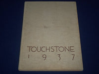 1937 TOUCHSTONE STATE TEACHERS COLLEGE YEARBOOK - MILLERSVILLE PA - YB 415