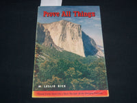 1943 PROVE ALL THINGS SOFTCOVER BOOK BY M. LESLIE RICE - J 9299