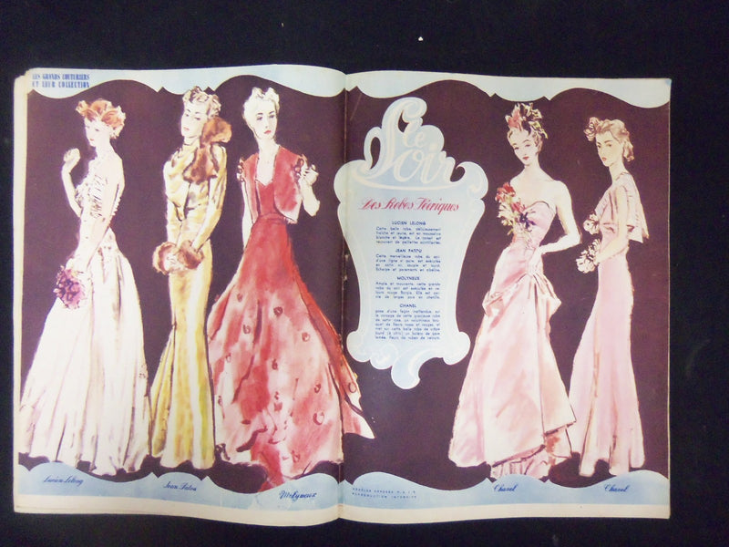 1938 SEPTEMBER 23 MARIE CLAIRE MAGAZINE - ILLUSTRATIONS, STORIES & ADS - ST 3570