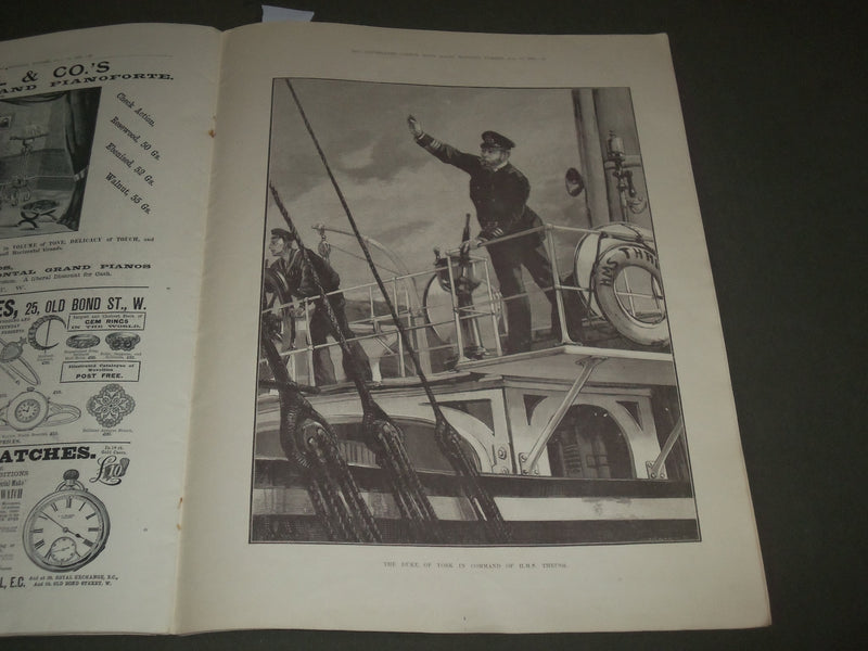 1893 JULY 10 THE ILLUSTRATED LONDON NEWS - WEDDING NUMBER- NICE PHOTO - SP 8323