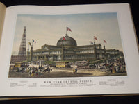 1968 THE WORLD OF CURRIER & IVES HARDCOVER BOOK BY ROY KING & DAVIS - R 731Y
