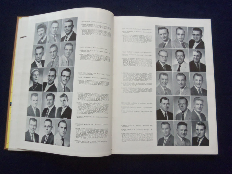 1956 MONTANAN MONTANA STATE UNIVERSITY YEARBOOK - BOZEMAN, MONTANA - YB 3098