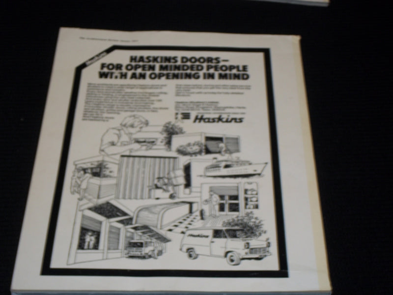 1977 JANUARY ARCHITECTURAL REVIEW MAGAZINE - NATIONAL THEATRE COVER - E 2960