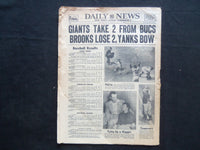 1954 AUGUST 23 NY DAILY NEWS NEWSPAPER - LUXURY TRAIN WRECKED; 4 DIE - NP 2520