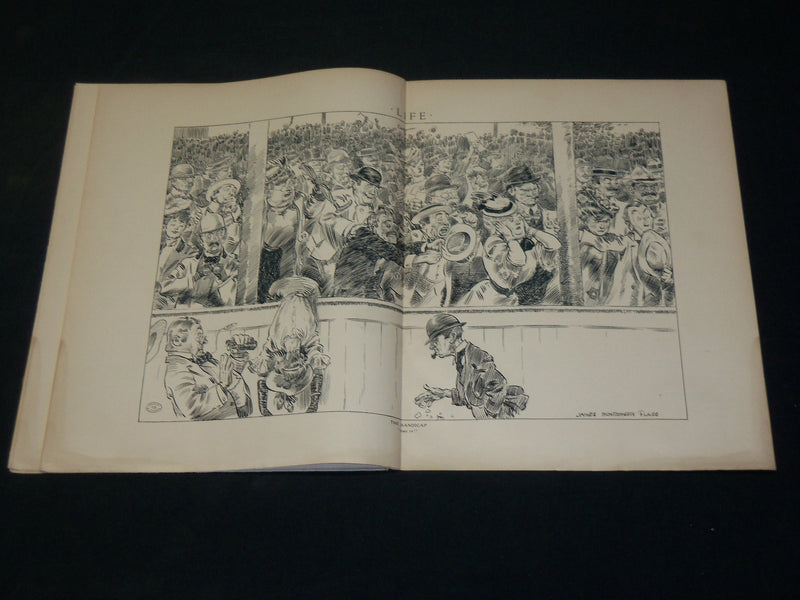 1906 JULY 12 LIFE MAGAZINE - WHAT TO WEAR COVER - NICE ILLUSTRATIONS - B 4590X