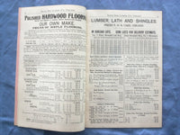 1900 SOUTH SIDE LUMBER CO. SOFTCOVER CATALOG - CHICAGO, ILLINOIS - K 302