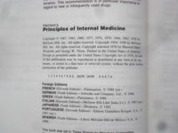 1987 HARRISON'S PRINCIPLES OF INTERNAL MEDICINE HARDCOVER BOOK - FAUCI - KD 8893