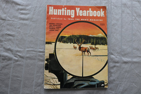 1951 HUNTING YEARBOOK MAGAZINE - DEER IN THE SIGHT COVER - ST 3400I