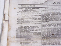 1871 ESSEX COUNTY MERCURY NEWSPAPER LOT OF 49 - SALEM MASSACHUSETTS- NP 2878