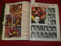 1985 JANUARY 1 ROSE BOWL PROGRAM - USC VS. OHIO STATE - CRIS CARTER - B 6338