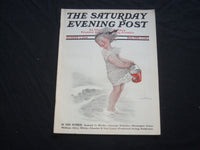 1914 AUGUST 1 THE SATURDAY EVENING POST MAGAZINE - ILLUSTRATED COVER - SP 652