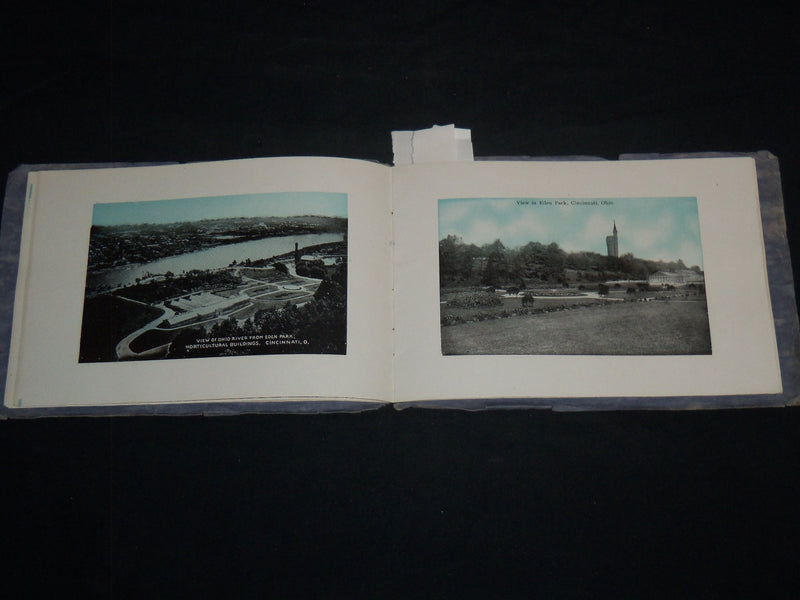 1920'S SEEING CINCINNATI BY THE PHOTOGRAPH ROUTE VIEW BOOK - J 8624