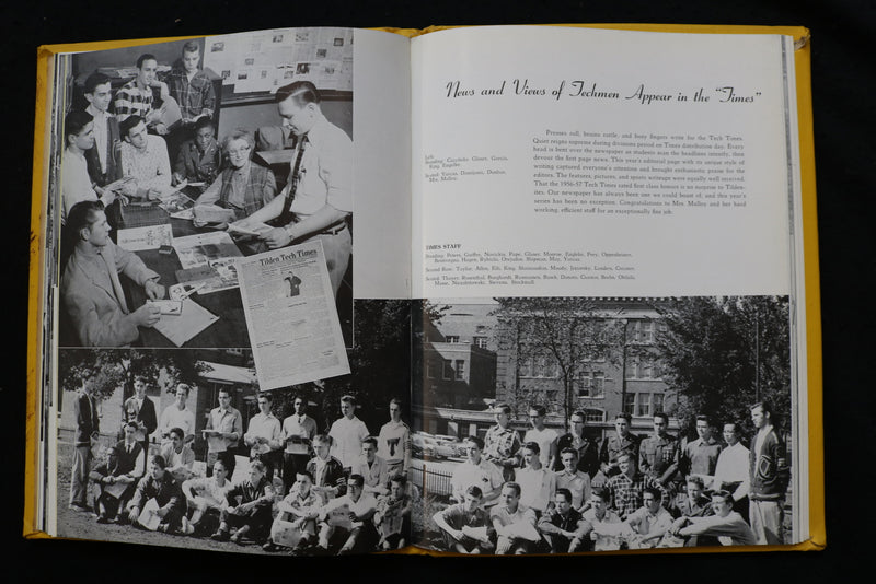 1957 THE CRAFTSMAN TILDEN TECHNICAL HIGH SCHOOL YEARBOOK - CHICAGO, IL - YB 3526