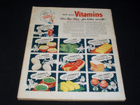 1946 MARCH MCCALL'S MAGAZINE - NICE COLOR COVERS & ADS - E 1080