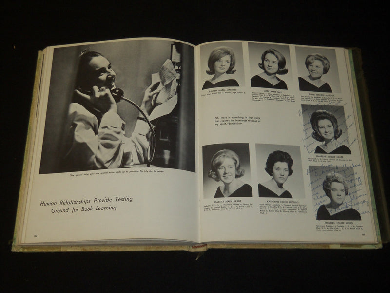 1964 CHIMES MOUNT SAINT MARY'S ACADEMY YEARBOOK - NEW JERSEY - YB 1924