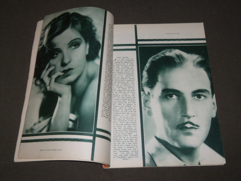 1931 APRIL SCREEN ROMANCES MOVIE MAGAZINE - MARY PICKFORD COVER - M 41