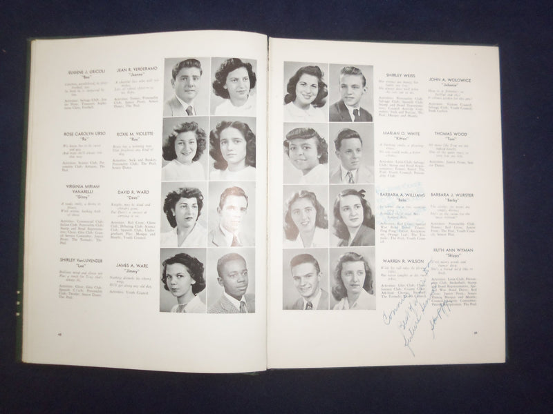 1947 ORANGE PEAL ORANGE HIGH SCHOOL YEARBOOK - ORANGE, NEW JERSEY - YB 3065