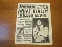 1977 SEPTEMBER 13 NATIONAL BULLETIN NEWSPAPER- WHAT REALLY KILLED ELVIS- NP 4775