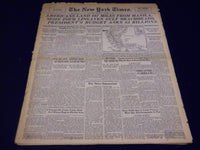 1945 JAN 10 NEW YORK TIMES - AMERICANS LAND 107 MILES FROM MANILA - NT 539