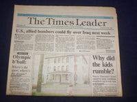 1992 JULY 25 WILKES-BARRE TIMES LEADER - COULD FLY OVER IRAQ NEXT WEEK - NP 8103