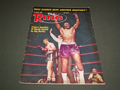 1967 OCTOBER THE RING MAGAZINE - JOE FRAZIER - SP 5295