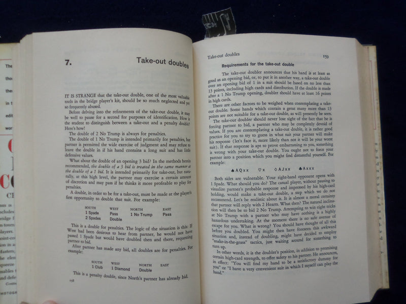 1964 GOREN'S BRIDGE COMPLETE HARDCOVER BOOK BY CHARLES H. GOREN - KD 8607