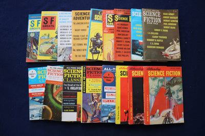 1952-1971 SCIENCE FICTION DIGEST MAGAZINES - LOT OF 17 - O 3484