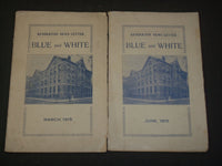 1915 KENDERTON NEWS LETTER BLUE & WHITE LOT OF 2 - ST 5243
