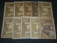 1888 ST. NICHOLAS MONTHLY MAGAZINE LOT OF 10 ISSUES - NICE ILLUS. - WR 282D