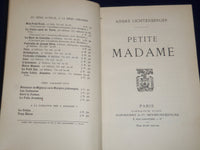 1912 PETITE MADAME FRENCH BOOK BY ANDRE LICHTENBEGER - KD 1992