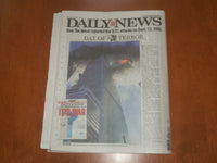 2021 SEPTEMBER 12 NEW YORK DAILY NEWS NEWSPAPER - WE WILL NEVER FORGET 9/11