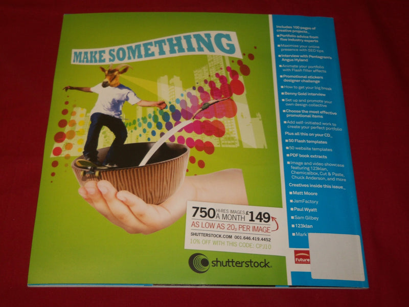 2009 APRIL COMPUTER ARTS PROJECT MAGAZINE ISSUE NO. 122 WITH CD - RC 676