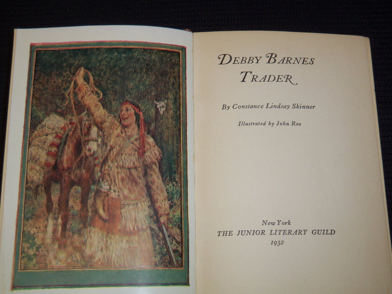 1932 DEBBY BARNES TRADER HARDCOVER BOOK BY CONSTANCE SKINNER - KD 7953