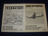 1979-1981 AERO 'N' PHOTOS MAGAZINE LOT OF 4 - AIRPLANE - NICE PHOTOS - J 1546