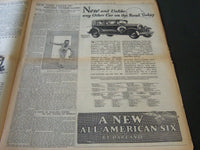 1929 JAN 20 NEW YORK TIMES AUTO - TRYING TO UNLOCK WHEELS OF TRAFFIC - NT 6624