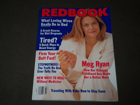 1993 JULY REDBOOK MAGAZINE - MEG RYAN COVER - B 3095