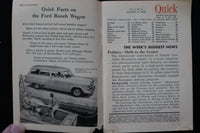 1952 AUGUST 4 QUICK DIGEST MAGAZINE - YOGI BERRA COVER - K 2418