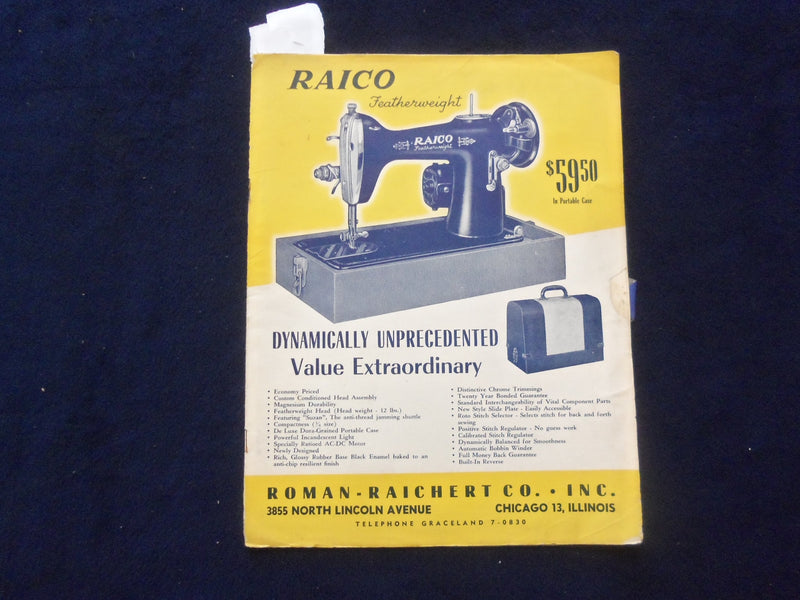 1930 ROMAN-RAICHERT COMPANY CATALOG - CHICAGO, ILLINOIS - J 9393