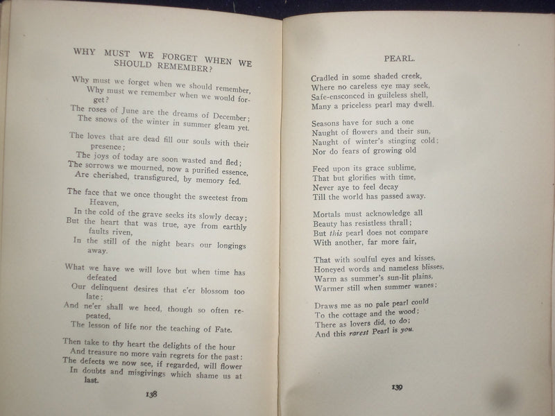 1901 FROM WITHIN LYRICAL SKETCHES HARDCOVER BOOK BY JOHN IRVING PEARCE - KD 9127