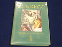 1950 DOMENICOS THEOTOCOPOULOS EL GRECO BOOK TEXT BY LEO BRONSTEIN - KD 3454