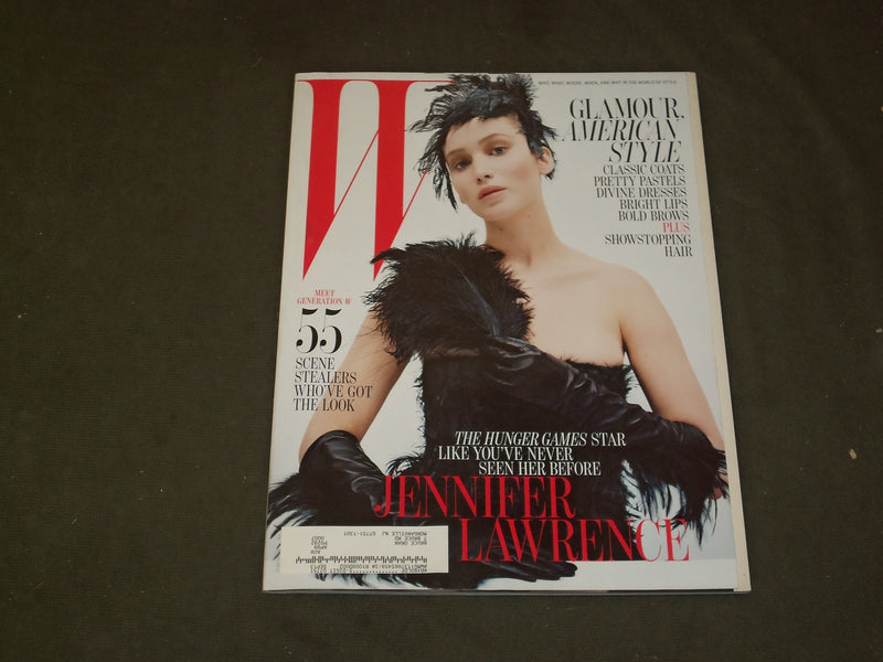 2012 OCTOBER W MAGAZINE - JENNIFER LAWRENCE COVER - B 3468