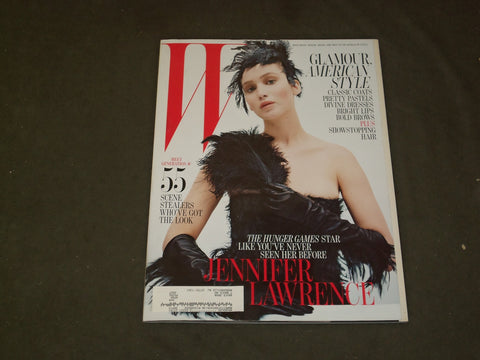 2012 OCTOBER W MAGAZINE - JENNIFER LAWRENCE COVER - B 3468