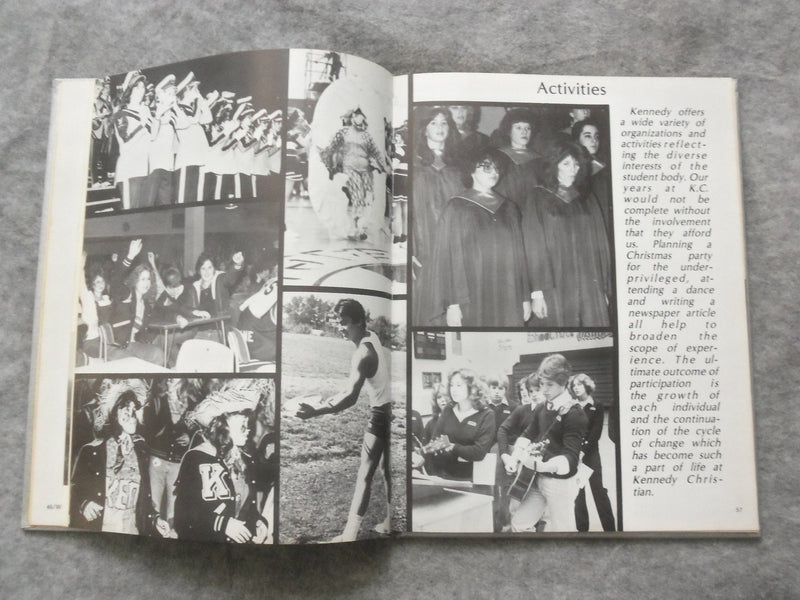 1981 AQUILA KENNEDY CHRISTIAN HIGH SCHOOL YEARBOOK - HERMITAGE, PA - YB 3170