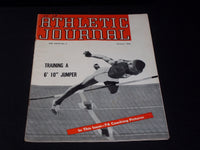 1956 JANUARY ATHLETIC JOURNAL MAGAZINE - CHARLIE DUMAS 6'10