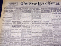 1931 NOV 7 NEW YORK TIMES - ROCKEFELLERS GIVE $1,000,000 FOR IDLE - NT 2194