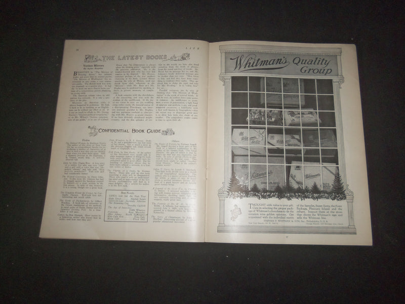 1921 SEPTEMBER 15 LIFE MAGAZINE - THE ETERNMAL FEMININE - L 772C