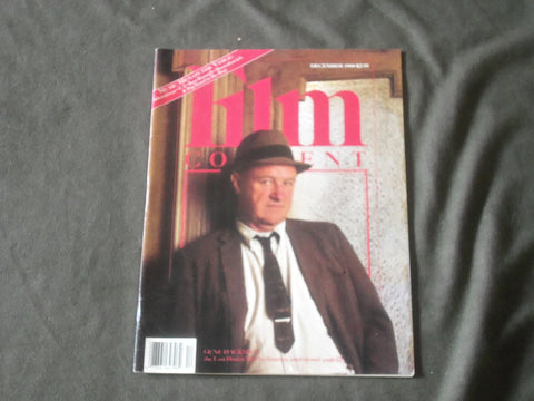 1988 DECEMBER FILM COMMENT MAGAZINE - GENE HACKMAN COVER - B 845