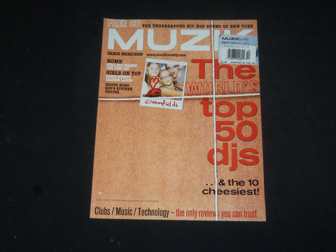 2000 OCTOBER MAGAZINE - THE WORLDS' TOP 50 DJ'S - SP 6181